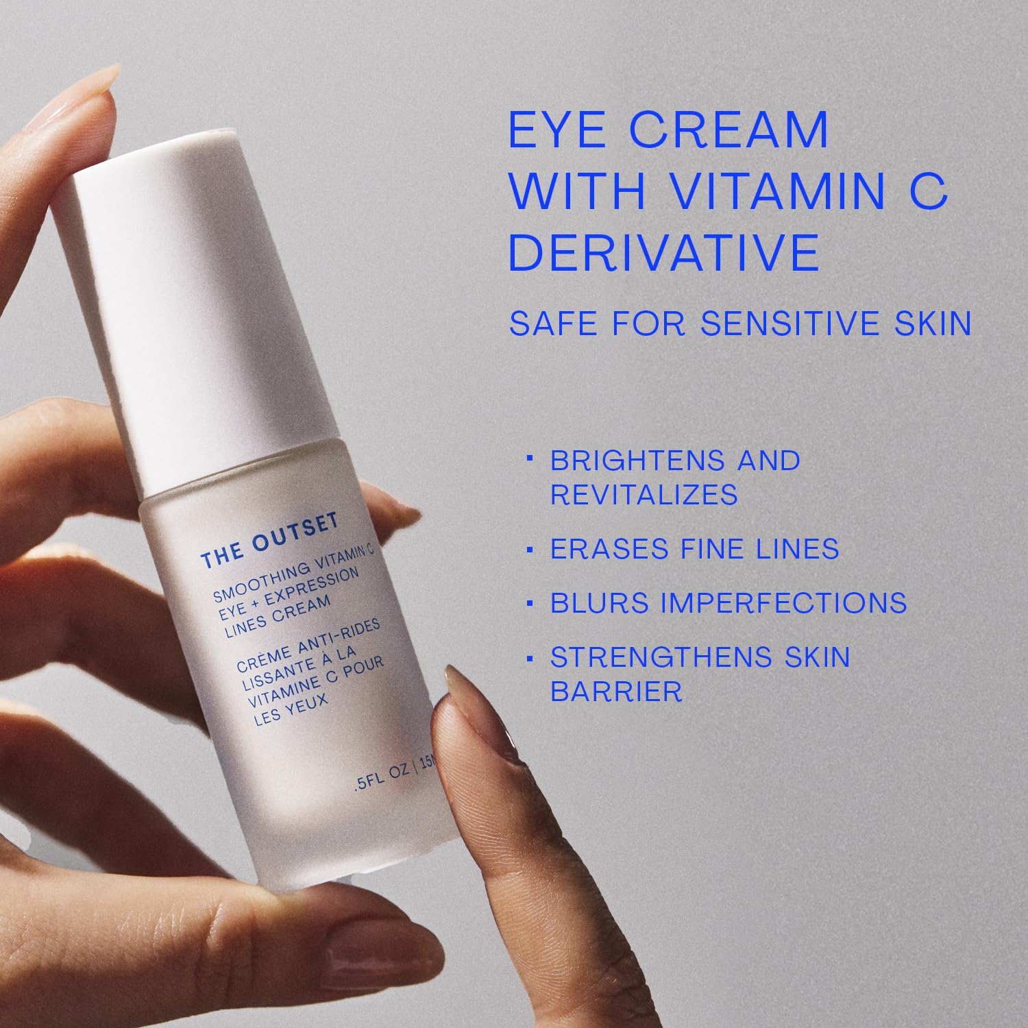 Amazon.com: The Outset Vitamin C Eye Cream, Brightening, Hydrating